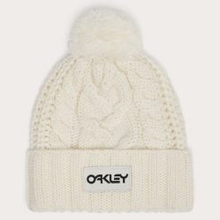 Oakley Czapka Harper Pom Beanie Fos800024-9Wi. Brązowe czapki męskie Oakley, na zimę, bez wzorów. Za 124.99 zł.