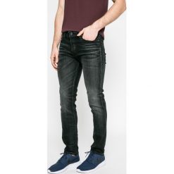 Jack & Jones - Jeansy. Czarne jeansy męskie Jack & Jones, z bawełny. W wyprzedaży za 199.90 zł.