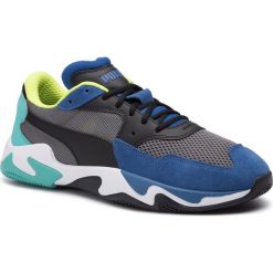 Sneakersy PUMA - Storm Origin 369770 01 Galaxy Blue/Castlerock. Szare buty sportowe na co dzień męskie Puma, bez wzorów, z materiału, bez ramiączek. Za 399.99 zł.