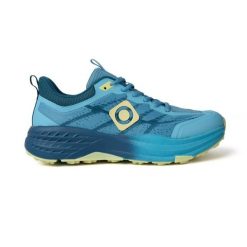 Uniseksowe, wielofunkcyjne buty techniczne DINUBA z 4-milimetrową przyczepnością. Niebieskie buty trekkingowe męskie IZAS, bez wzorów, bez zapięcia, trekkingowe. W wyprzedaży za 269.52 zł.