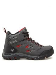 Regatta Trekkingi Holcombe Iep RMF573 Szary. Szare buty trekkingowe męskie Regatta, bez wzorów, ze skóry, bez zapięcia, trekkingowe. Za 379.99 zł.