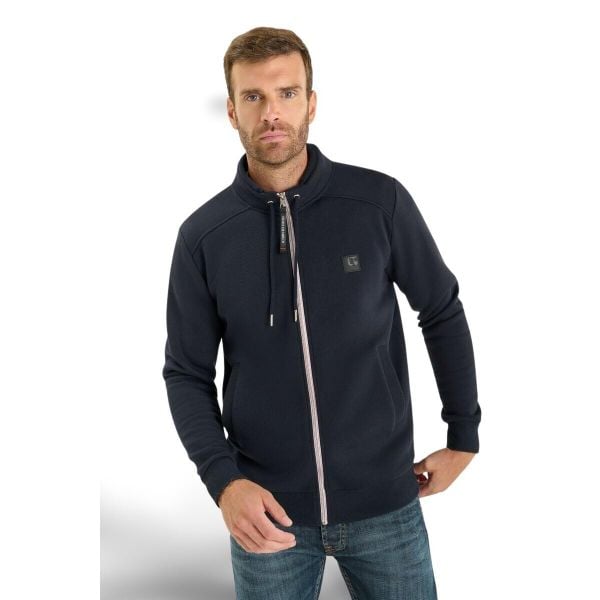 Bluza Le Temps des cerises Olago. Czarne bluzy nierozpinane męskie Le Temps Des Cerises, m, bez wzorów, eleganckie, bez ramiączek, bez kaptura. Za 297.50 zł.