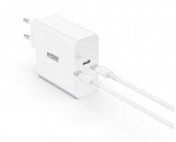 Powerbank XXX_Urban Factory (Urban) Przenośna ładowarka PSC65UF (2 m) Biały. Białe powerbanki XXX_Urban Factory (Urban). Za 322.89 zł.