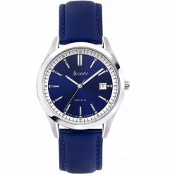 Zegarek Timex Zegarek męski Accurist 74010 niebieski. Niebieskie zegarki męskie Timex. Za 535.00 zł.