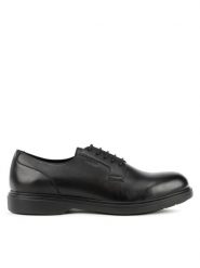 Geox Półbuty U Ottavio U16DCD 00043 C9999 Czarny. Czarne eleganckie półbuty męskie Geox, ze skóry, wizytowe, bez obcasa, bez zapięcia. Za 339.99 zł.
