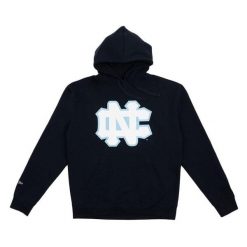 Bluza męska do koszykówki Mitchell & Ness Univ. Of North Carolina. Niebieskie bluzy nierozpinane męskie Mitchell & Ness, m, bez wzorów, sportowe, bez ramiączek, bez kaptura. Za 329.00 zł.