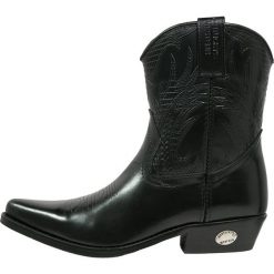 Kentucky's Western Botki kowbojki i motocyklowe black. Czarne buty zimowe męskie Kentucky's Western, ze skóry. Za 549.00 zł.