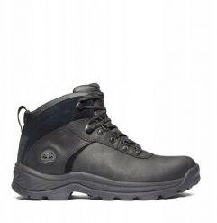 Timberland Flume Mid WP TB118139001 Czarne 43. Czarne buty trekkingowe męskie Timberland, bez wzorów, bez zapięcia. Za 468.05 zł.
