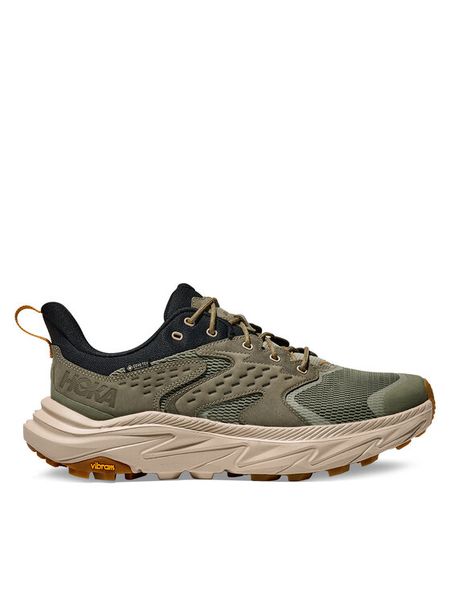 Hoka Trekkingi Anacapa 2 Low Gtx 1141632F Khaki. Brązowe buty trekkingowe męskie HOKA, bez wzorów, z materiału, bez zapięcia, trekkingowe. Za 569.99 zł.