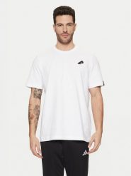 Adidas Koszulka techniczna Copa Signature Graphic JJ1420 Biały Regular Fit. Białe t-shirty sportowe męskie ADIDAS, m, bez wzorów, z bawełny, sportowe, bez ramiączek. Za 99.99 zł.