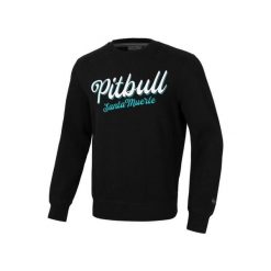 Bluza męska Pitbull Santa Muerte. Czarne bluzy nierozpinane męskie PITBULL, m, bez wzorów, sportowe, bez ramiączek, bez kaptura. Za 259.00 zł.