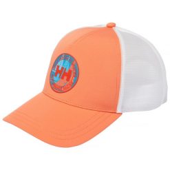 Czapka z daszkiem unisex Helly Hansen HydroPower Cap. Brązowe czapki męskie Helly Hansen, bez wzorów, sportowe. Za 210.00 zł.