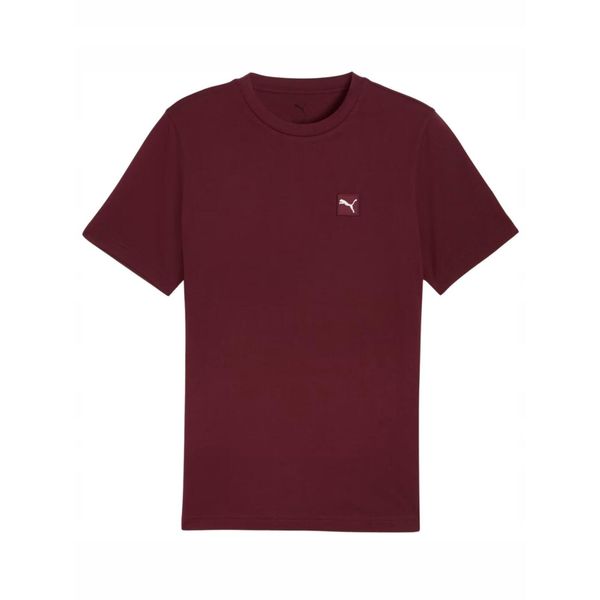 Koszulka na co dzień Męska Puma T-Shirt Bawełniana Sportowa. Czerwone t-shirty sportowe męskie Puma, m, bez wzorów, z bawełny, sportowe, bez ramiączek. Za 119.00 zł.