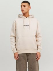 Jack & Jones Bluza Vesterbro 12241687 Écru Relaxed Fit. Bluzy nierozpinane męskie Jack & Jones, m, bez wzorów, z bawełny, bez ramiączek, bez kaptura. Za 169.99 zł.
