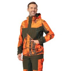Kurtka myśliwska Thunder Thermo 4 z kamuflażem i membraną. Brązowe kurtki outdoor męskie TAGART, xl, bez wzorów, bez kaptura, outdoorowe. Za 1,119.00 zł.