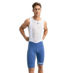 Spodenki rowerowe z szelkami męskie BX Umbrail. Białe szorty sportowe męskie SIROKO, bez wzorów, z nylonu, sportowe. W wyprzedaży za 276.00 zł.