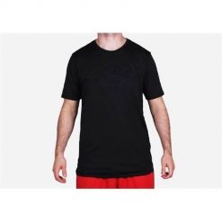 Koszulka sportowa męska Nike Air Jordan Sportswear Wings. Czarne t-shirty sportowe męskie Nike, l, bez wzorów, sportowe, bez ramiączek. Za 159.00 zł.