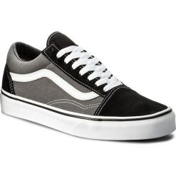 Tenisówki VANS - Old Skool VN000KW6HR0 Black/Pewter. Czarne trampki męskie Vans, z gumy, sportowe. W wyprzedaży za 229.00 zł.