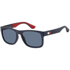 Okulary przeciwsłoneczne męskie Tommy Hilfiger TH 1556/S 8RU KU, rozmiar 56 mm. Czerwone okulary przeciwsłoneczne męskie Tommy Hilfiger, bez wzorów, z gumy, sportowe. Za 535.75 zł.