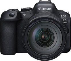 Aparat Canon EOS R6 Mark II + RF 24-105mm f/4.0 L IS USM (5666C013). Bezlusterkowce Canon. Za 15,855.17 zł.