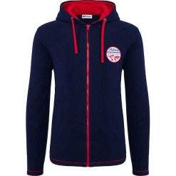Bluza polarowa "Friso" w kolorze granatowym. Bluzy z kapturem męskie marki Nebulus. W wyprzedaży za 130.95 zł.