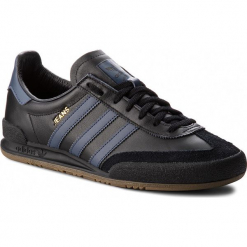 Buty adidas - Jeans B42228 Cblack/Trablu/Gum5. Czarne buty sportowe na co dzień męskie ADIDAS, z jeansu, eleganckie. Za 379.00 zł.