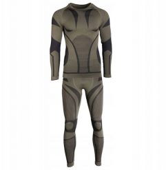 Mil-Tec - Bielizna termoaktywna Performance Olive. Zielona bielizna termoaktywna męska Mil-Tec, m, bez wzorów, bez ramiączek. Za 254.70 zł.