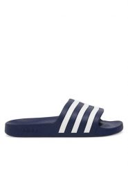 Adidas Klapki ADILETTE AQUA F35542_ Granatowy. Niebieskie klapki i japonki męskie ADIDAS, bez wzorów, z tworzywa sztucznego. Za 99.99 zł.