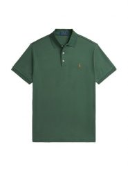 Polo Ralph Lauren Polo 710704319174 Zielony Custom Slim Fit. Zielone koszulki polo męskie Polo Ralph Lauren, m, bez wzorów, z bawełny, bez kołnierzyka, bez ramiączek. Za 399.99 zł.