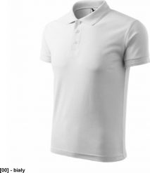 Pique Polo 203 - ADLER - Koszulka polo męska, 200 g/m2 - garnet L. Koszulki polo męskie Malfini, l, bez wzorów, bez kołnierzyka, bez ramiączek. Za 57.07 zł.