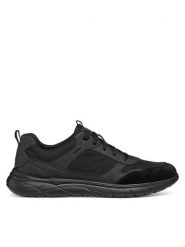 Geox Sneakersy U Portello U46E1A 0EK11 C9999 Czarny. Czarne buty sportowe na co dzień męskie Geox, m, bez wzorów, ze skóry, bez ramiączek, bez kaptura. Za 309.99 zł.