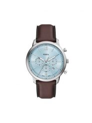 Fossil Zegarek Neutra Chronograph FS6109 Brązowy. Brązowe zegarki męskie Fossil. Za 619.99 zł.