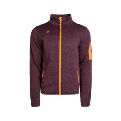 SAMAUN M V3 Męska kurtka polarowa termiczna z wysokim kołnierzem i kieszeniami z. Czerwone kurtki męskie IZAS, m, bez wzorów, z dzianiny, bez ramiączek, bez kaptura. Za 269.52 zł.