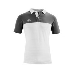 Polo Acerbis Belatrix. Białe koszulki polo męskie ACERBIS, bez wzorów, eleganckie, bez kołnierzyka, bez ramiączek. Za 139.50 zł.