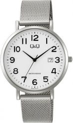 Zegarek męski QQ A46A-001P srebrny. Szare zegarki męskie Q&Q, srebrne. Za 159.00 zł.