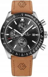 Zegarek Męski Giewont Chronograph Sapphire Brązowo Czarny GW8720-A1. Brązowe zegarki męskie Giewont. Za 218.50 zł.