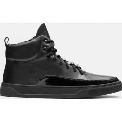 Czarne sneakersy męskie. Buty sportowe na co dzień męskie marki Kazar. Za 499.00 zł.
