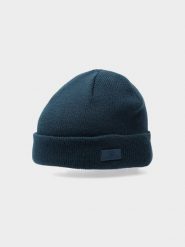 4F Czapka zimowa męska Uniwersalny. Niebieskie czapki męskie 4f, na zimę, bez wzorów. W wyprzedaży za 4.99 zł.