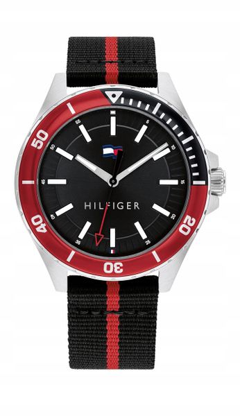 Zegarek Tommy Hilfiger Zegarek Męski Tommy Hilfiger 1792010 ( 43 mm). Zegarki męskie Tommy Hilfiger. Za 485.65 zł.
