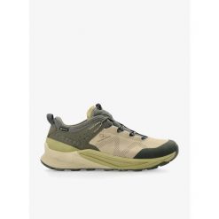 Buty turystyczne męskie AKU Omnia V-Light GTX. Brązowe buty trekkingowe męskie Aku, bez wzorów, sportowe, bez obcasa, bez zapięcia. Za 623.99 zł.