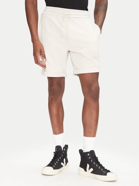 Only & Sons Szorty materiałowe New Kodyl 22033722 Beżowy Regular Fit. Brązowe szorty męskie Only & Sons, bez wzorów, z materiału. Za 129.99 zł.