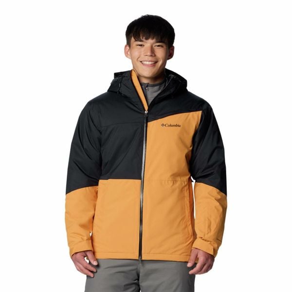 Kurtka narciarska męska Columbia Iceberg Point II Jacket z kapturem. Żółte kurtki narciarskie i snowboardowe męskie Columbia, m, bez wzorów, z kapturem, narciarskie. Za 639.99 zł.