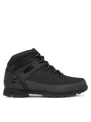 Timberland Trapery Euro Sprint TB1A1QHR0151 Czarny. Czarne buty zimowe męskie Timberland, bez wzorów, z materiału, bez obcasa, bez zapięcia. Za 579.99 zł.