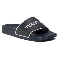 Klapki Togoshi. Niebieskie klapki i japonki męskie Togoshi, bez wzorów. Za 129.99 zł.