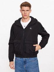 Calvin Klein Jeans Kurtka przejściowa J30J323467 Czarny Regular Fit. Czarne kurtki męskie Calvin Klein Jeans, m, bez wzorów, z jeansu, bez ramiączek, bez kaptura. Za 679.99 zł.