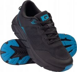 Męskie Buty do biegania w terenie KABERO. Buty do biegania męskie IQ, bez wzorów, bez zapięcia, do biegania. Za 187.21 zł.
