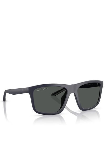 Armani Exchange Okulary przeciwsłoneczne 0AX4149SU 56 610587 Granatowy. Niebieskie okulary przeciwsłoneczne męskie Armani Exchange, bez wzorów, z syntetyku. Za 359.99 zł.