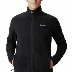 Bluza polarowa męska Columbia Fast Trek Light FZ Fleece rozpinana. Czarne bluzy rozpinane męskie Columbia, m, bez wzorów, z polaru, sportowe, bez ramiączek, bez kaptura. Za 184.99 zł.