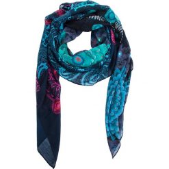 Szal DESIGUAL - 18WAWF07 5036. Niebieskie szaliki męskie Desigual, z materiału. W wyprzedaży za 139.00 zł.