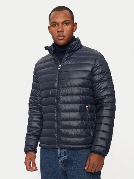 Hechter Paris Kurtka przejściowa 50111 142238 Granatowy Regular Fit. Niebieskie kurtki męskie Hechter Paris, m, bez wzorów, z syntetyku, bez ramiączek, bez kaptura. Za 459.99 zł.